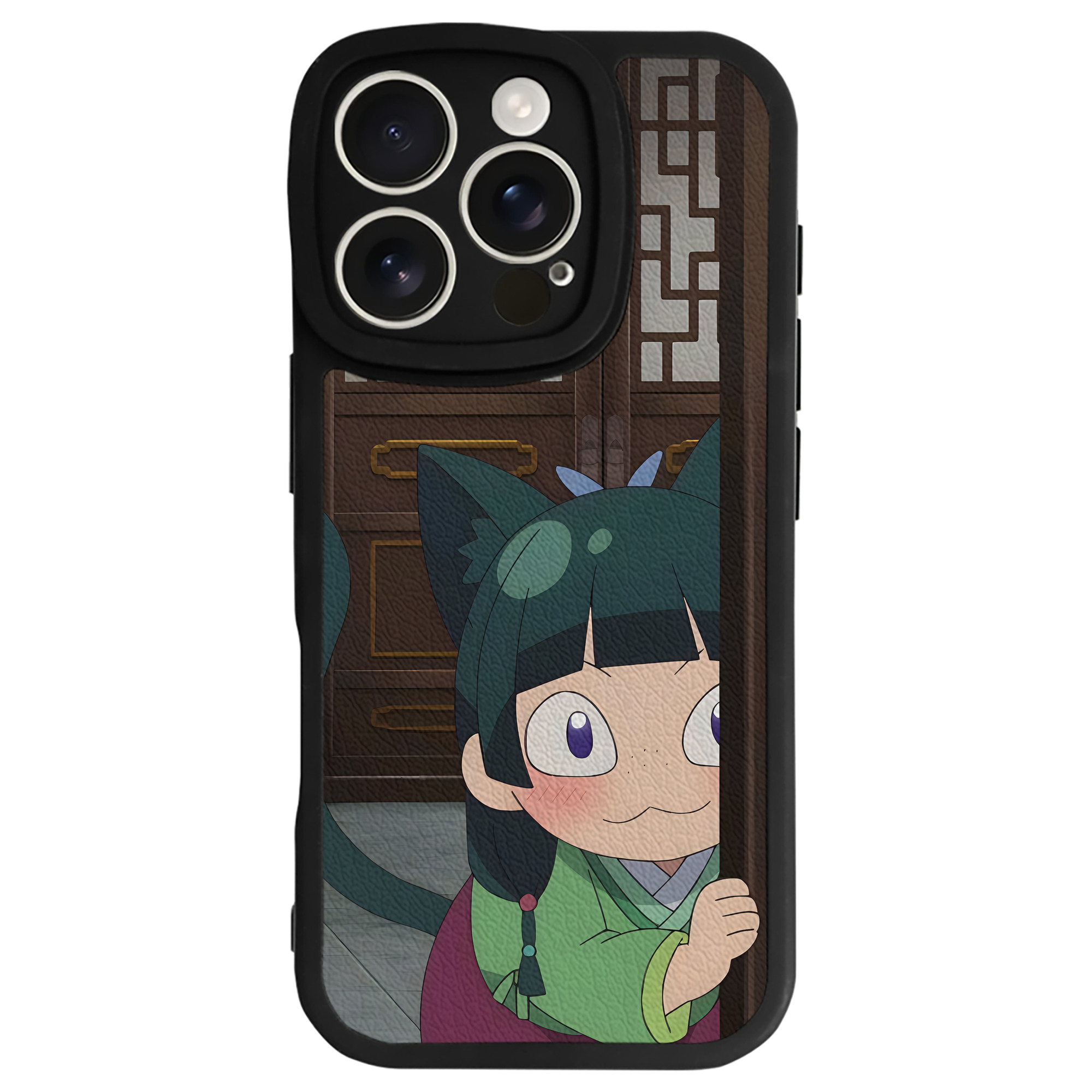 薬屋のひとりごと The Apothecary Diaries 【iPhone 16シリーズ対応】シリコンスマホケース（レザー調） 材質：シリコン